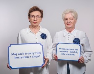 Kampania społeczna w ramach projektu Obecność czyli seniorzy partycypu